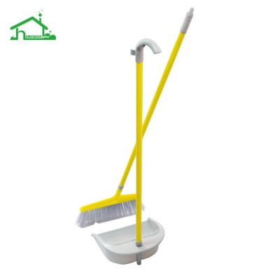 Best Quality House Floor Clean Easy Joint Hand Push Hard Iron Pole Magic Floor Plastic Brooms