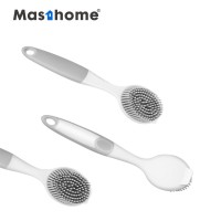 Masthome 2020 hot selling Durable Soft TPR Silicone Rubber Cleaning Washing-up brush